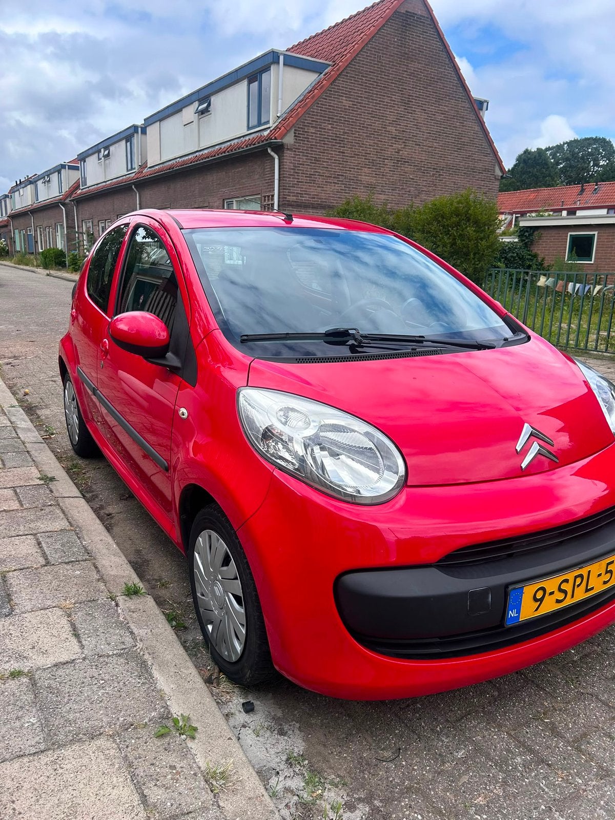 Citroën C1 1.0 5-DRS 2008 Rood, NAP check., Auto's, Citroën, Voorwielaandrijving, 4 stoelen, C1, 68 pk