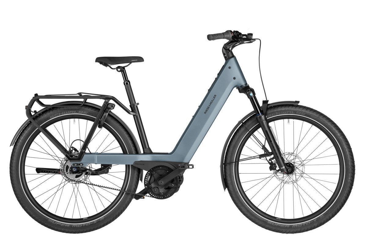 RIESE UND MÜLLER Nevo5 silent CORE Ice Blue 55 cm n5 55cm, Fietsen en Brommers, -, -, Nieuw, -