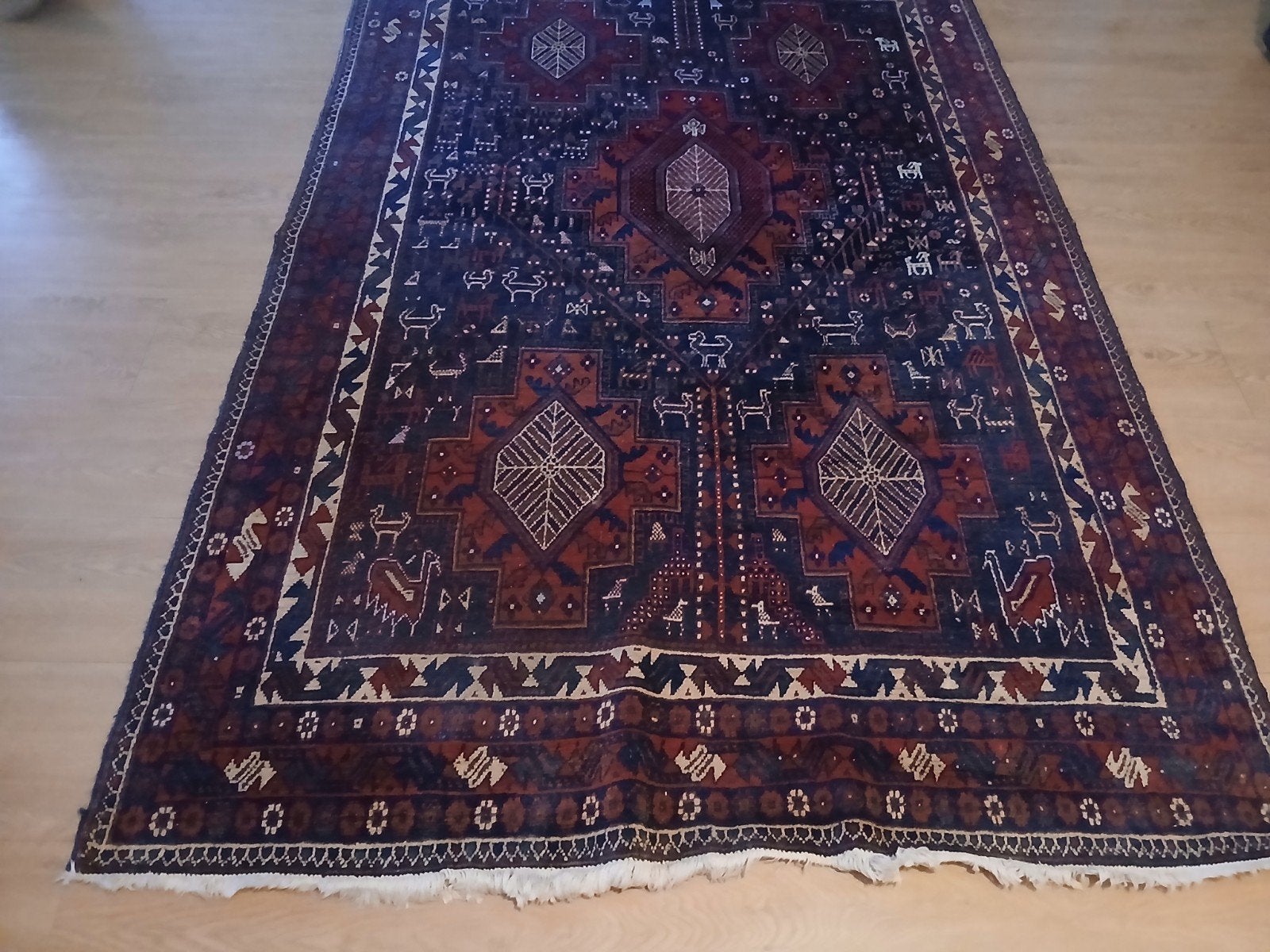 Bidjar, Ophalen, 100 tot 150 cm, 200 cm of meer, Zo goed als nieuw
