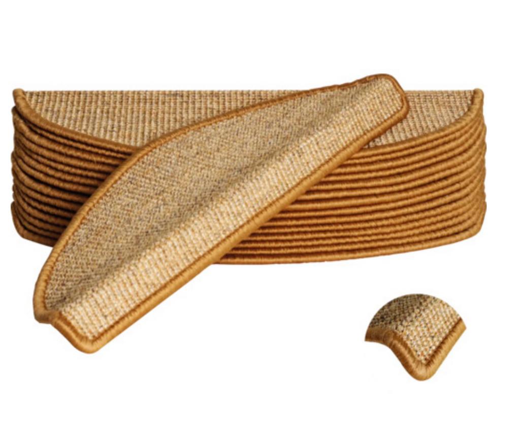 Sisal trapmatten, 15 nieuw, 15 kort gebruikt, Huis en Inrichting, Ophalen, Minder dan 50 cm, Beige, Zo goed als nieuw