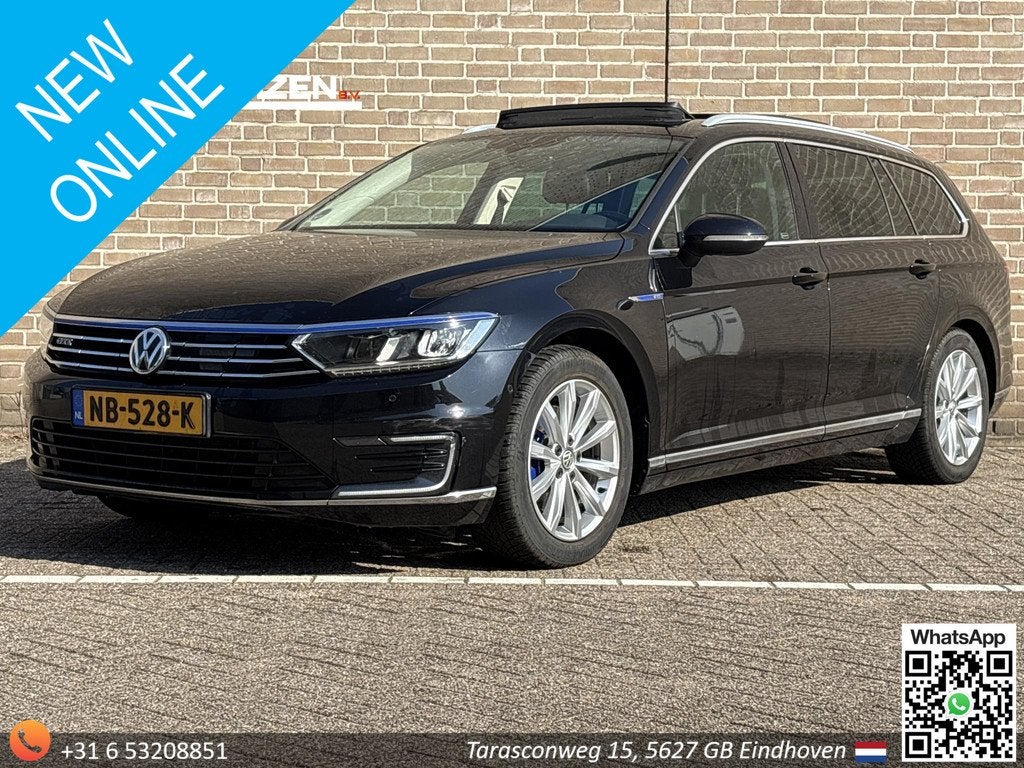 Volkswagen Passat Variant 1.4 TSI GTE Connected Series Plus, Auto's, Volkswagen, Gebruikt, 4 cilinders, Zwart, Hybride Elektrisch/Benzine