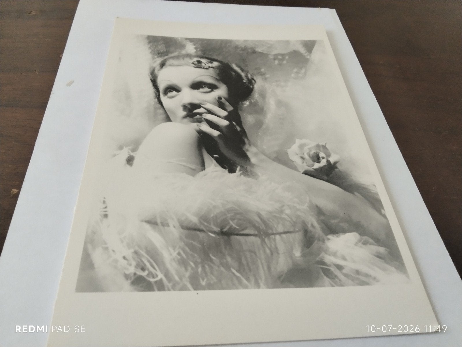 Marlene Dietrich door Cecil Beaton - Ongelopen Postkaart, Ophalen of Verzenden