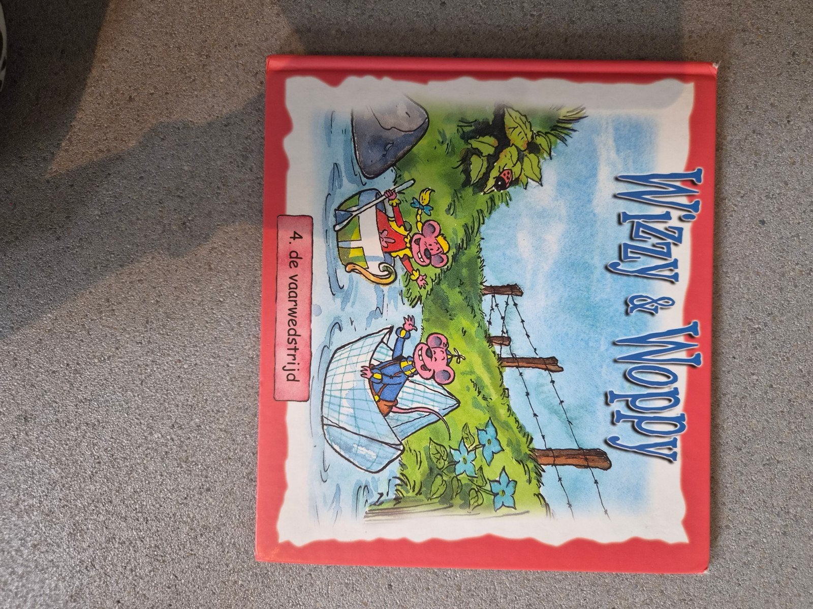 Wizzy & Woppy - 4. De vaarwedstrijd, Ophalen of Verzenden, Gelezen, Onbekend, Fictie algemeen