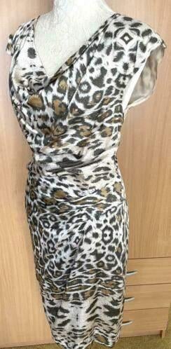 Bandolera jurk maat 44[DM], Overige kleuren, Maat 42/44 (L), Ophalen of Verzenden, Zo goed als nieuw
