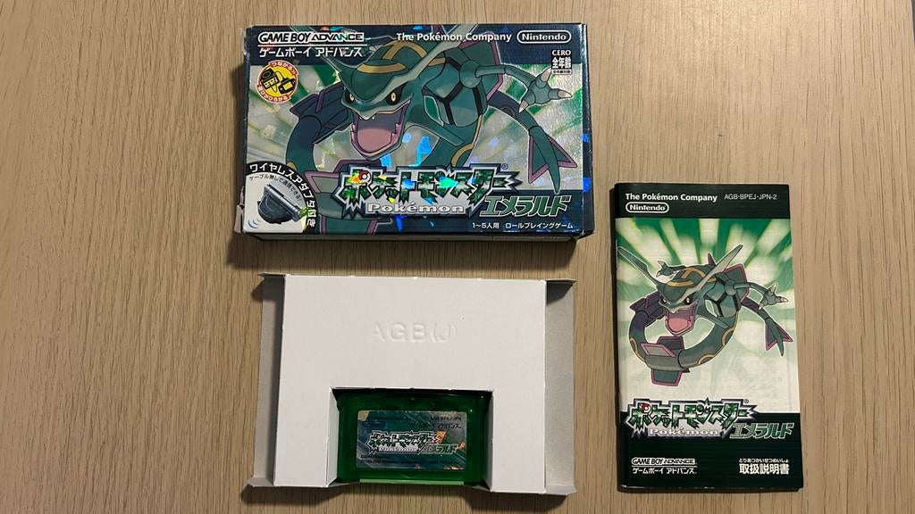 Pokémon Emerald GBA (Japanese version), Avontuur en Actie, Gebruikt, Verzenden, 1 speler