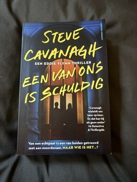 Een van ons is schuldig van Steve Cavanagh, Boeken, Ophalen, Zo goed als nieuw