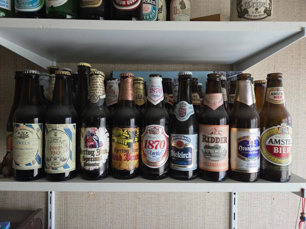 Diverse verzameling bierflesjes - Leeg, Verzamelen, Biermerken, Ophalen of Verzenden, Gebruikt, Flesje(s), Overige merken