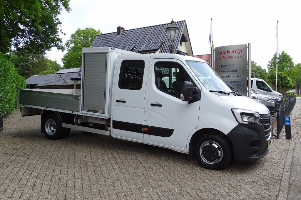 Renault Master T35 2.3 dCiL4DL Dubbel Cabine Pick-Up 1e eig, Auto's, Renault, Stof, Gebruikt, Met garantie (alle), Origineel Nederlands