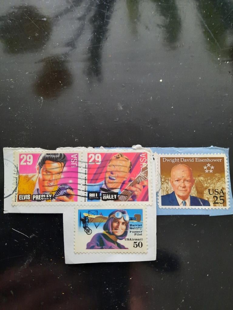 Amerika zegels, Ophalen of Verzenden