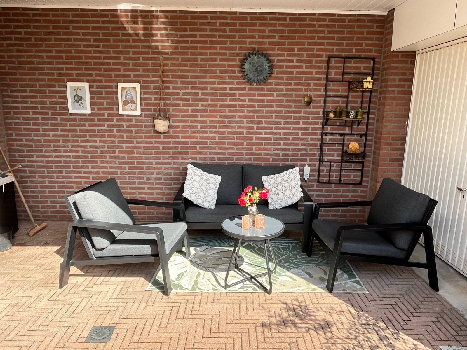 Bois Le Duc Loungeset - Zo goed als nieuw, Tuin en Terras, Tuinsets en Loungesets, 4 zitplaatsen, Aluminium, Ophalen of Verzenden