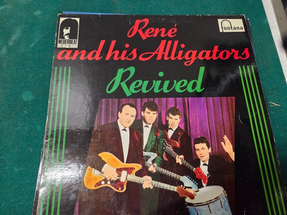 lp rene and his alligators revived, Ophalen of Verzenden