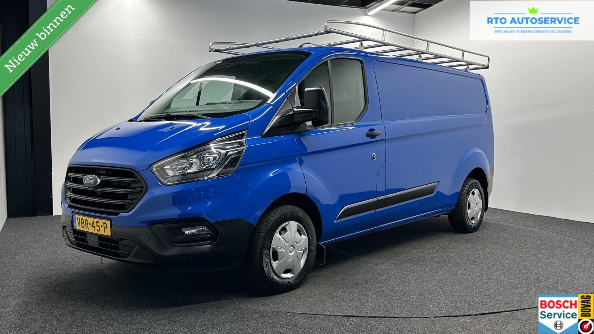 Ford Transit Custom 300 2.0 TDCI L2H1 Trend AIRCO CRUISE TRE, Auto's, Stof, Euro 6, 4 cilinders, Met garantie (alle)