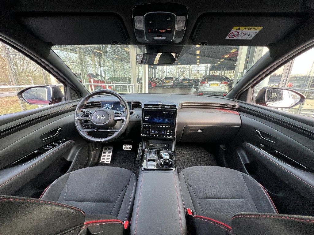 Hyundai Tucson 1.6 T-GDI PHEV N Line 4WD Automaat 265PK | Na, Auto's, Hyundai, Automaat, 1350 kg, 14 kWh, Gebruikt
