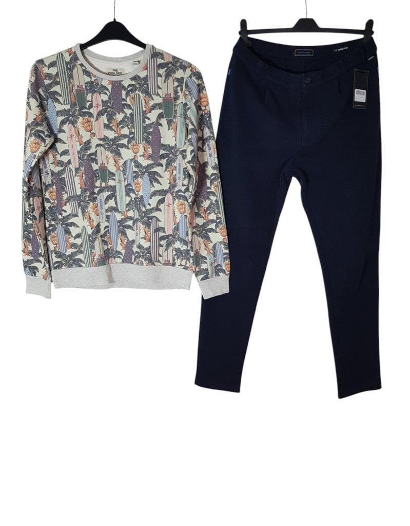 Prachtige SCOTCH SHRUNK surf sweater mt 16/176.NIEUWSTAAT!, Verzenden, Trui of Vest, Zo goed als nieuw, Scotch & Soda