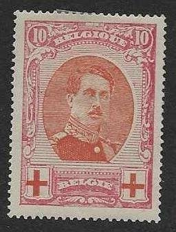 Belgie  Yvert nr 133, Postzegels en Munten, Verzenden