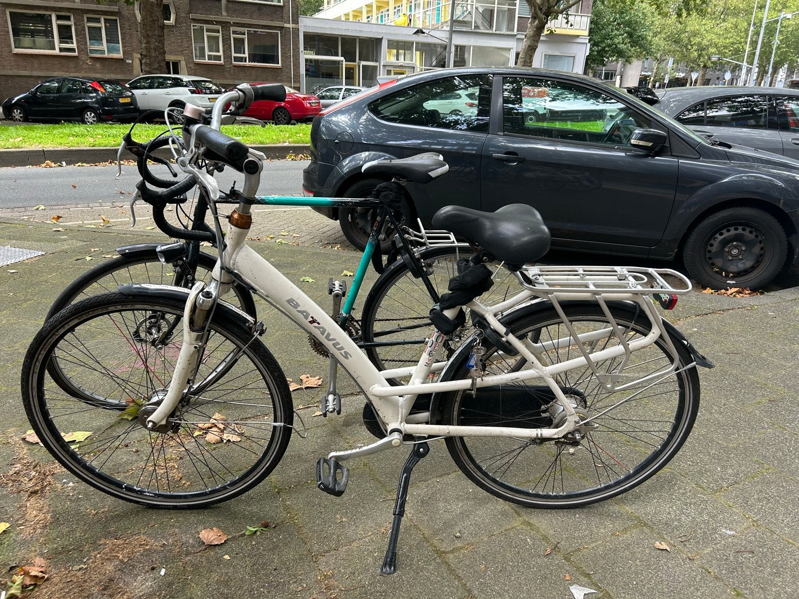 Batavus damesfiets, frame maat 48, Fietsen en Brommers, Ophalen, Gebruikt, Velgrem, 47 tot 50 cm