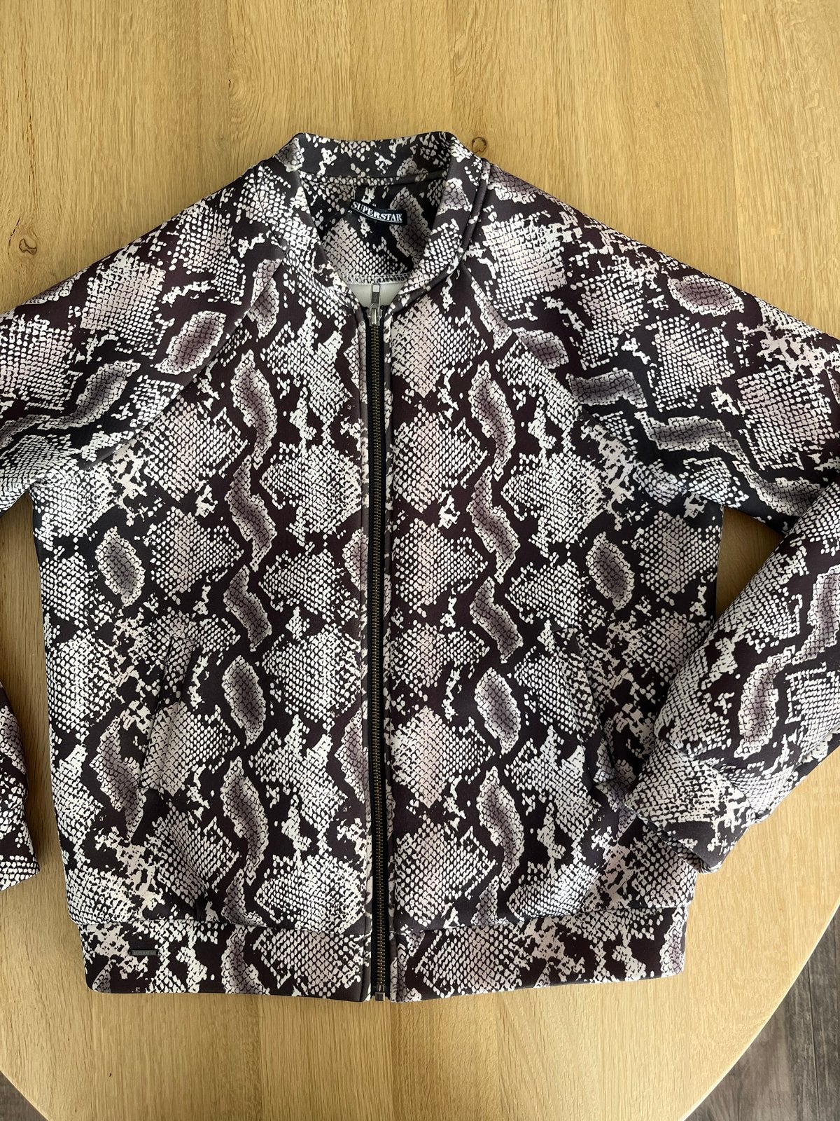 Superstar jasje maat M - Slangenprint, Ophalen of Verzenden, Zo goed als nieuw, Maat 38/40 (M), Meerkleurig