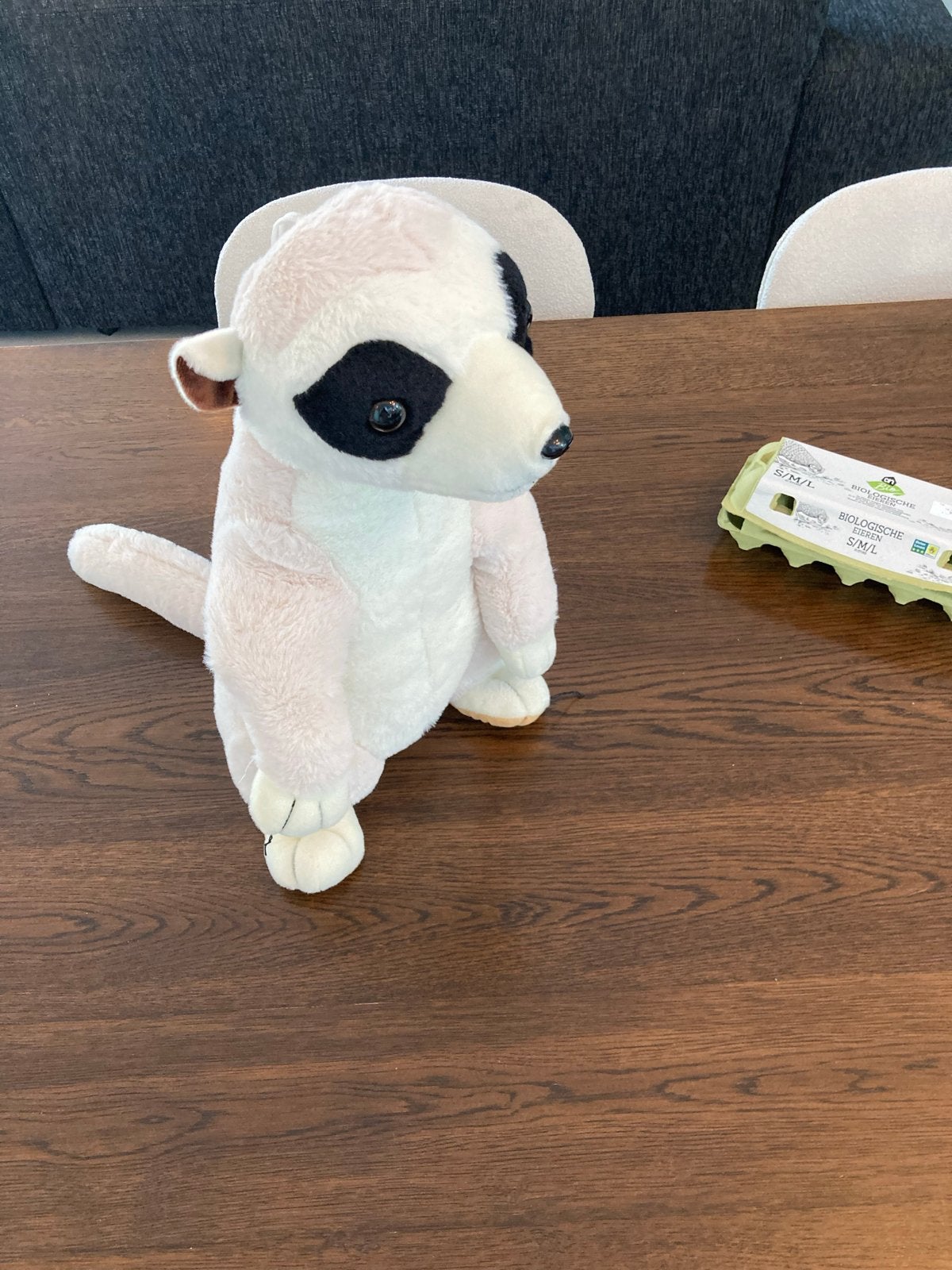 Leuke Stokstaart Knuffel - Zo goed als nieuw, Overige merken, Overige karakters, Overige typen, Ophalen of Verzenden
