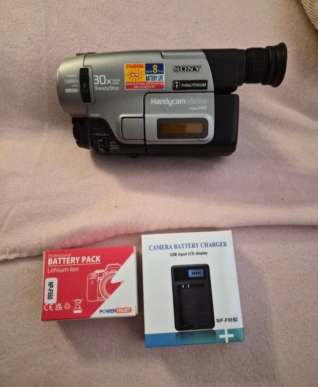 Sony Handycam Vision VideoHi8 CCD-TRV64E PAL Camcorder, Gebruikt, 20x of meer, Overige soorten, Ophalen of Verzenden
