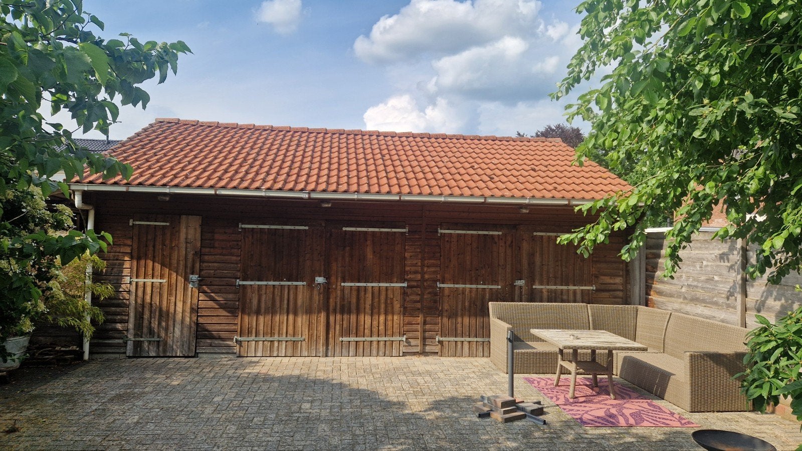 Schuur 800x500, Ophalen of Verzenden, Gebruikt, Schuur, Zonder ramen