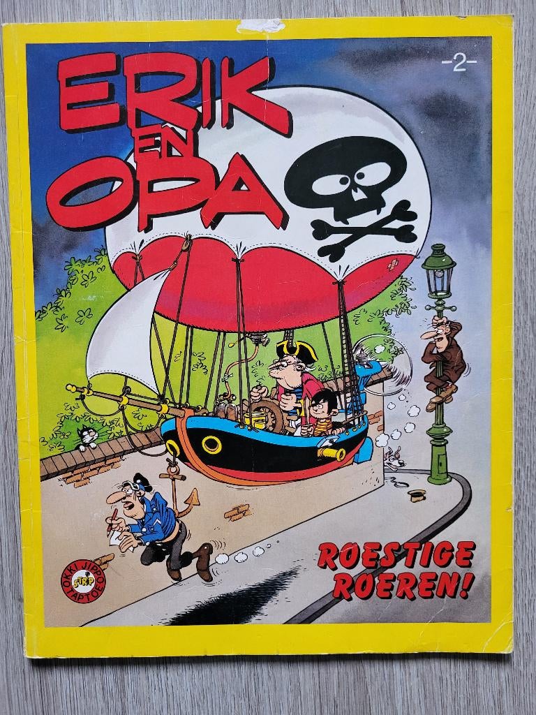 Erik en Opa 2 deel (Jan van Haasteren), Boeken, Stripboeken, Eén stripboek, Ophalen of Verzenden, Gelezen