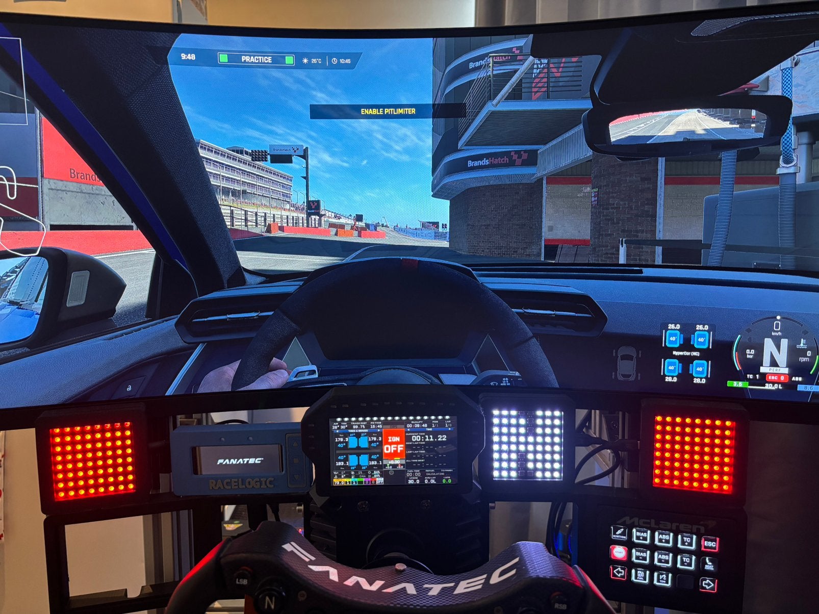Volledige race sim met beweging, Ophalen