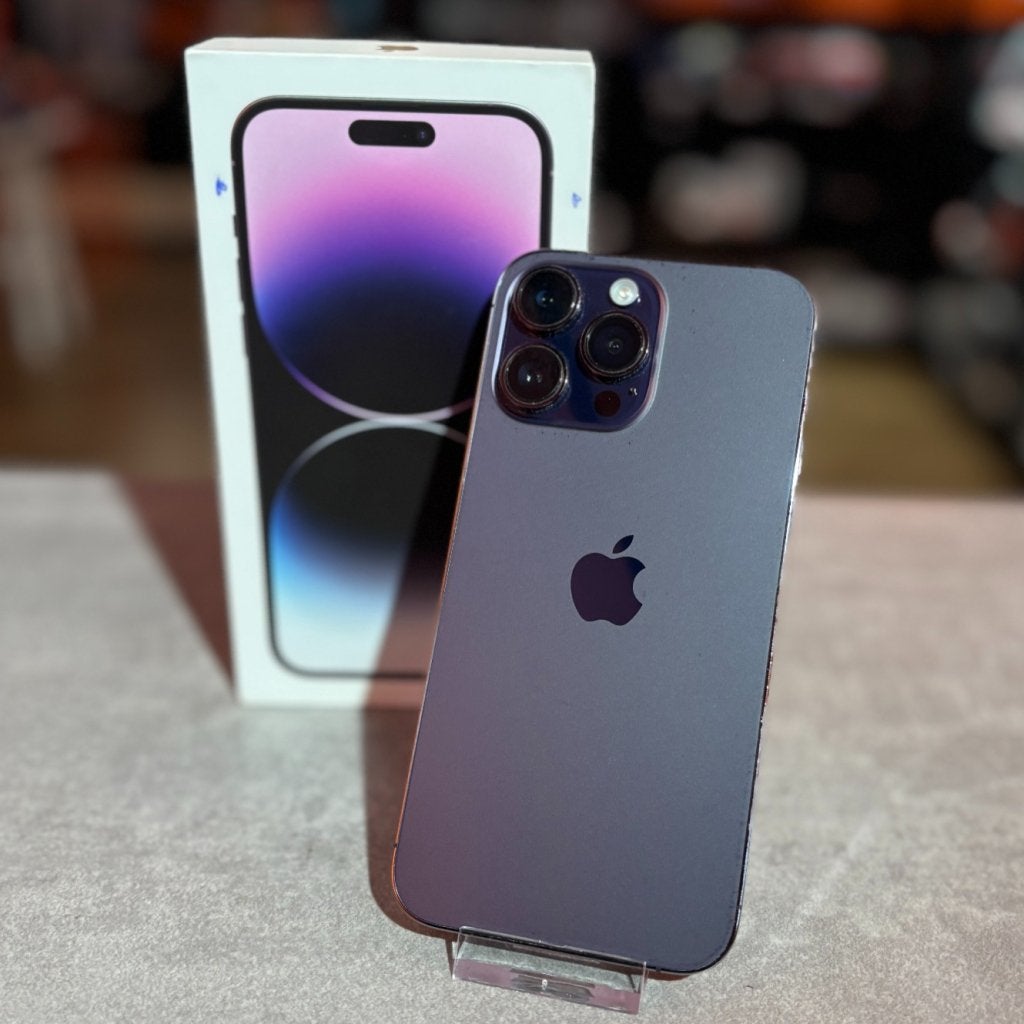Foto 4 van Iphone 14 Pro Max 256GB Paars 82% | Nette Staat in doos