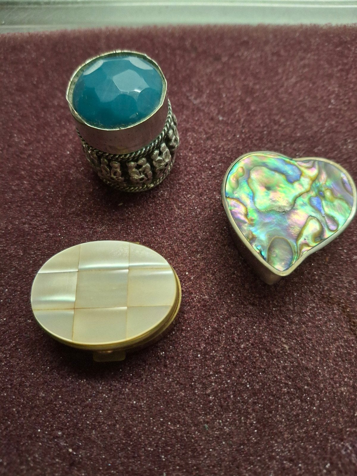 3 pillendoosjes, Verzamelen, Ophalen of Verzenden