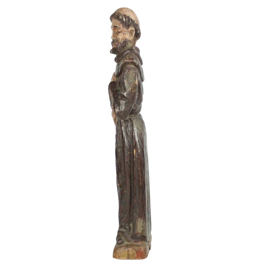 Houten beeld Sint Franciscus – ca. 1920–1950, Ophalen of Verzenden