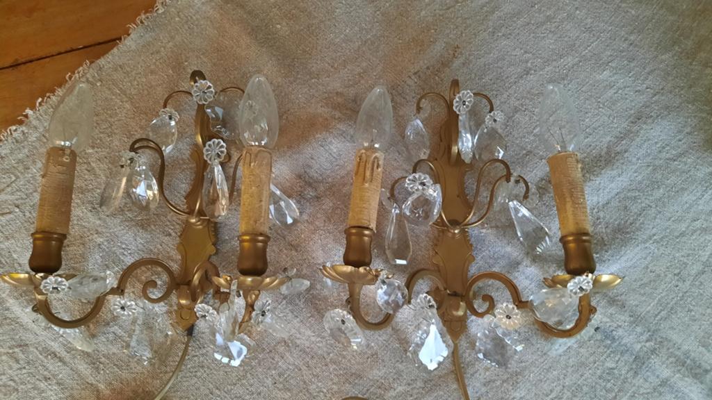 Set appliques wandlampjes met pegels 24A (nuzzelspul), Ophalen of Verzenden, Nieuw