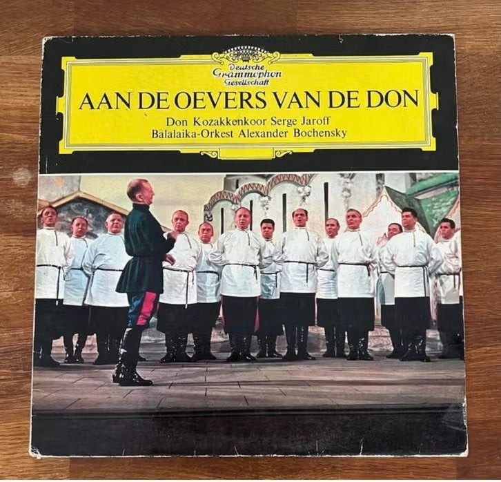 15. LP Don Kozakkenkoor Aan de Oevers van de Don, Ophalen of Verzenden, Zo goed als nieuw, 12 inch