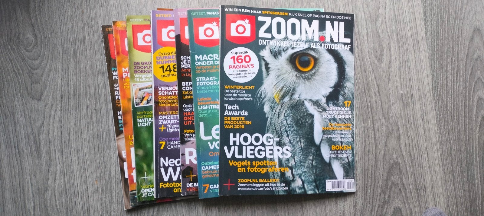 Zoom magazine Nederlandstalig jaargang 2017 incompleet, Boeken, Tijdschriften en Kranten, Ophalen of Verzenden, Gelezen
