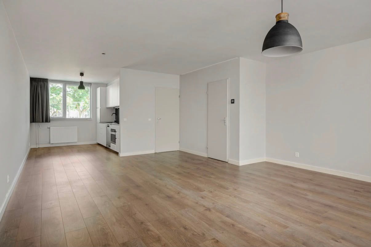 Lichtbruine laminaat vloer 80m2, Huis en Inrichting, Stoffering | Vloerbedekking, Ophalen, Zo goed als nieuw, Laminaat