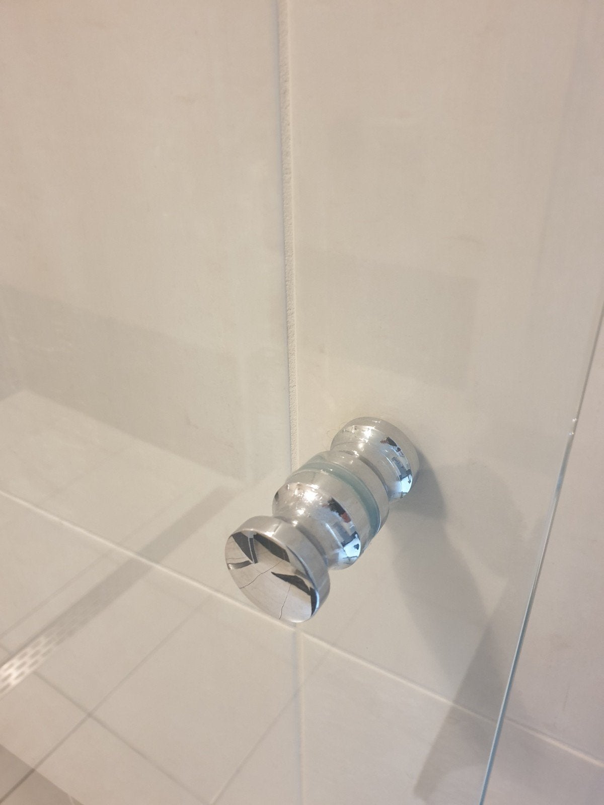 Glazen douchedeur, Ophalen, Gebruikt, Overige typen, 50 tot 100 cm
