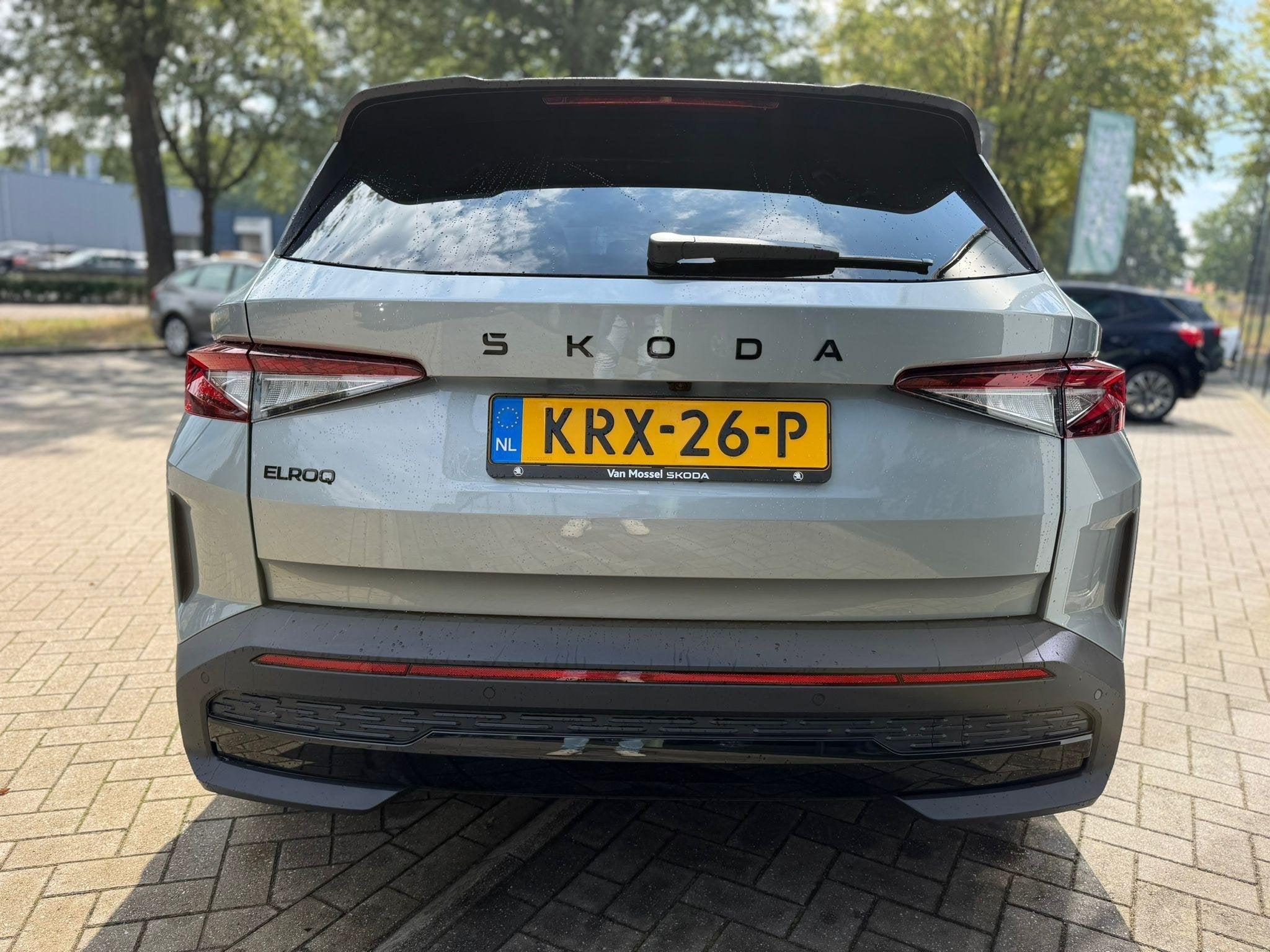 Skoda Elroq 85X RS 340 PK | Automaat | 4X4 | Navigatie | Dyn, Auto's, Automaat, 12 maanden, 82 kWh, 340 pk