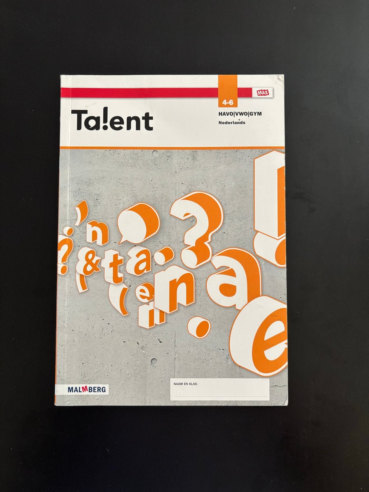 Talent Nederlands samenvatting Malmberg, Ophalen, Zo goed als nieuw, HAVO, Nederlands