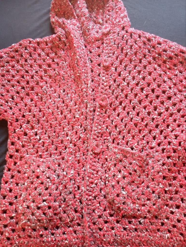Handgemaakte Granny Square Cardigan - Boho Stijl, Ophalen of Verzenden