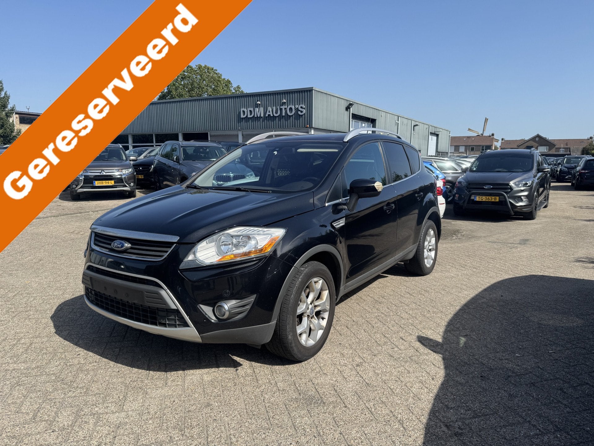 Ford Kuga 2.0 TDCi - Belgian license plate (bj 2010), Auto's, 1513 kg, 136 pk, Gebruikt, 4 cilinders