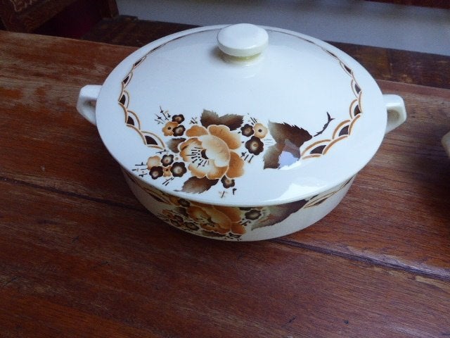 Antiek compleet servies, Saint Armand France, Ophalen of Verzenden