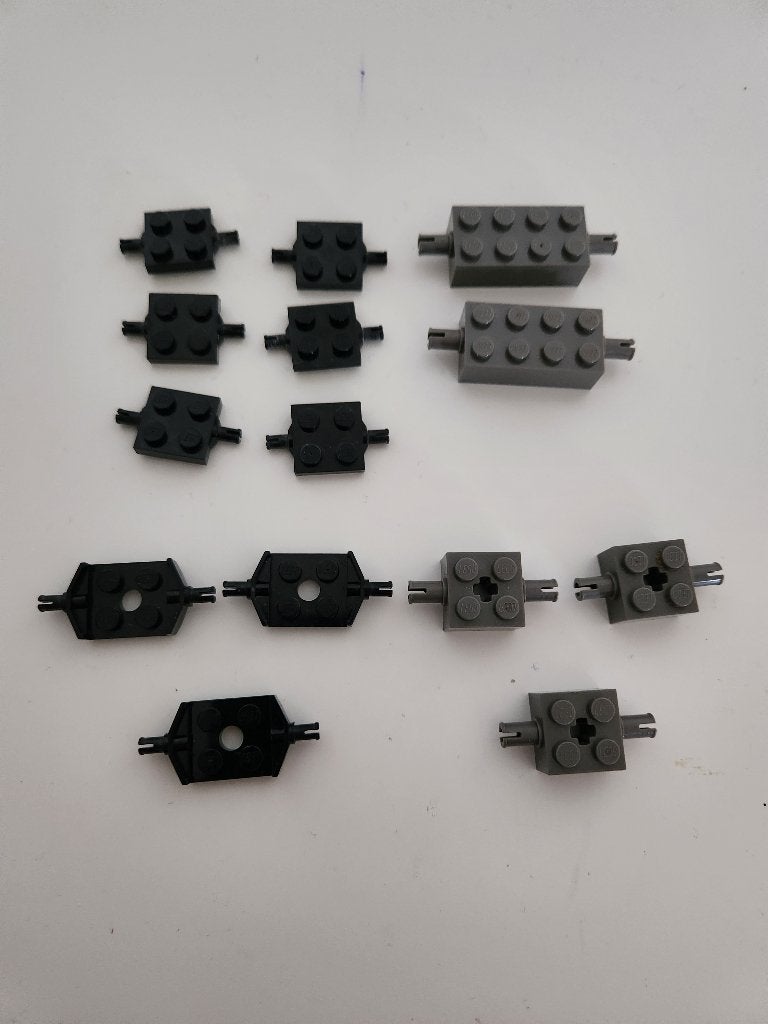 Lego wielenhouders, Ophalen of Verzenden, Gebruikt, Losse stenen, Lego