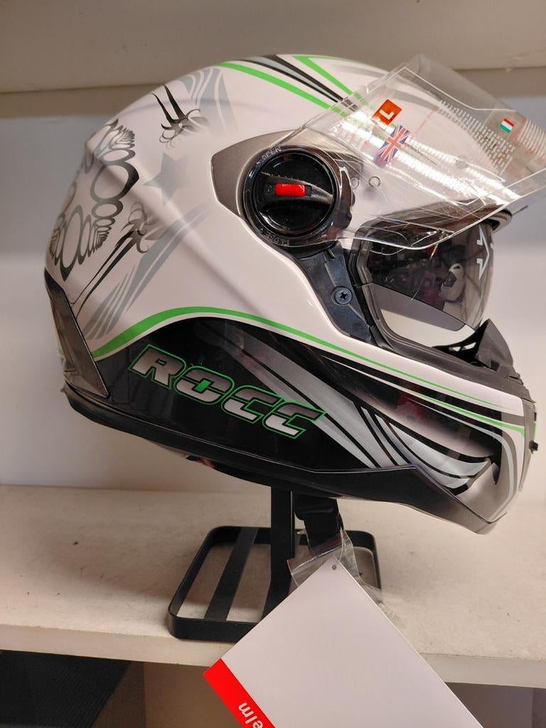 Nieuwe ROCC helm met zonnevizier maat L, Dames, Ophalen of Verzenden, Integraalhelm, L