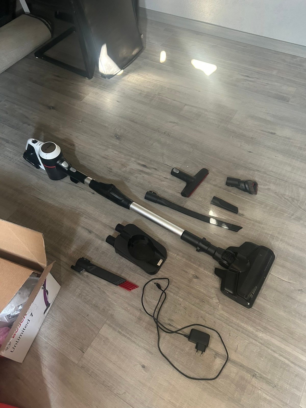Bosch Unlimited 7 – complete set, 3.0 Ah accu, garantie, Ophalen, Zo goed als nieuw