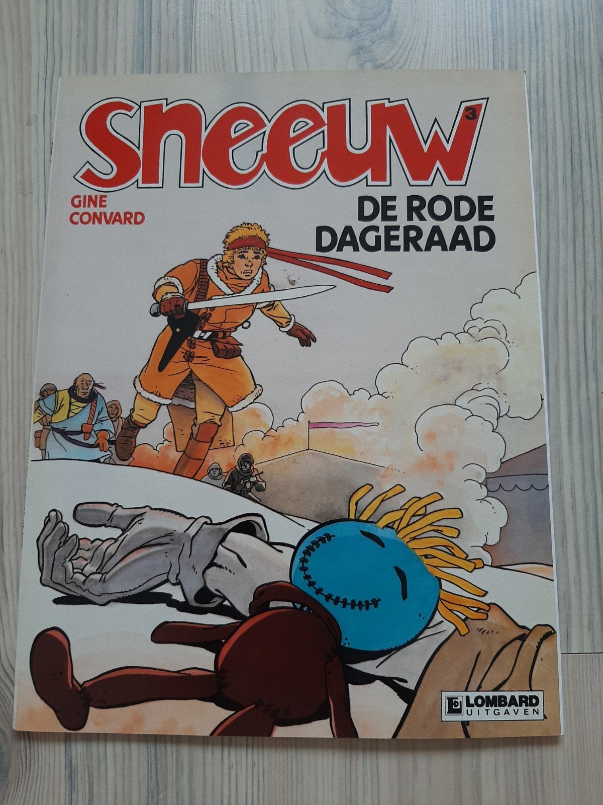 Sneeuw 3: De Rode Dageraad - Giné Convard - Lombard, Ophalen of Verzenden