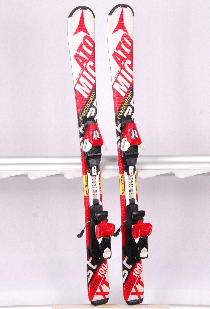 110 cm kinder ski's ATOMIC REDSTER XT bend-X WHITE, race, Gebruikt, Verzenden, 100 tot 140 cm, Carve
