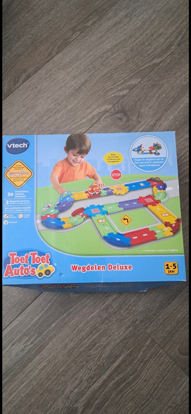 VTech Toet Toet Auto's Wegdelen Deluxe, Ophalen, Zo goed als nieuw