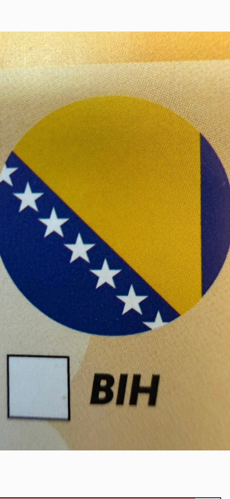 Bosnië buttons, Ophalen of Verzenden, Overige onderwerpen, Button