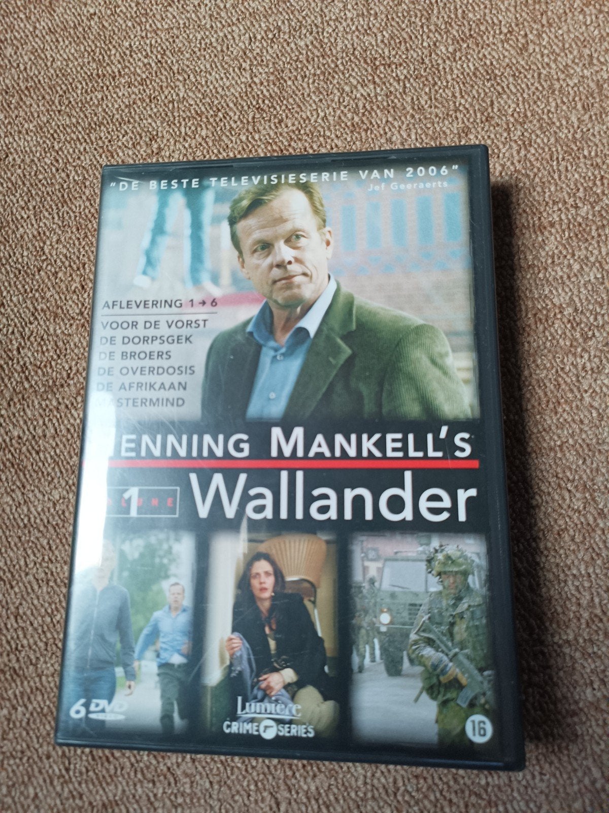 Henning Mankell's Wallander - Aflevering 1-6 (6 DVD), Gebruikt, Vanaf 16 jaar, Misdaad, Ophalen of Verzenden