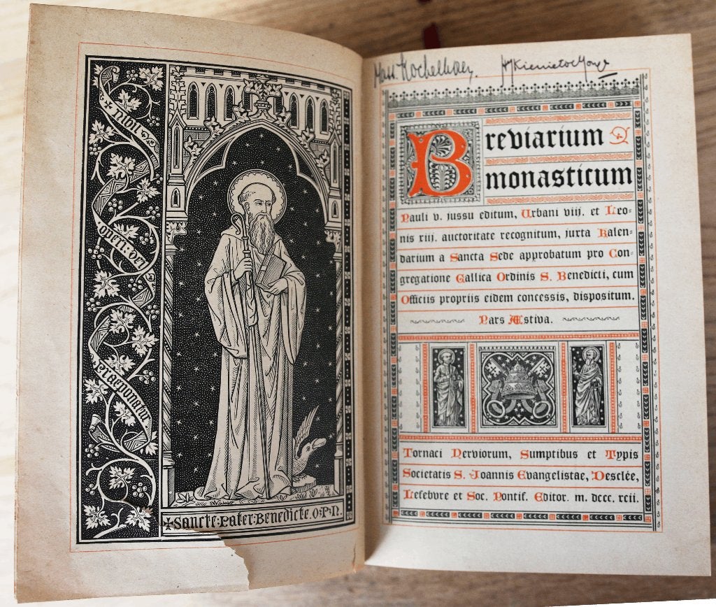 Breviarium Monasticum Pars Aestiva 1907 – Benedictijns, Boeken, Gelezen, Christendom | Katholiek, Diverse auteurs, Ophalen of Verzenden