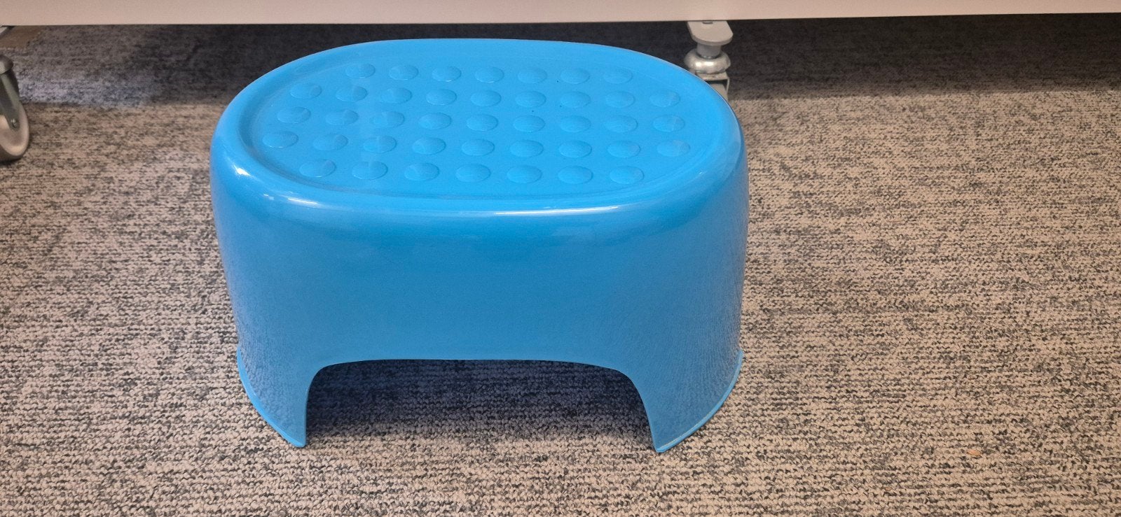 Handig blauw opstapje - H20xB35xD24cm, Ophalen, Gebruikt