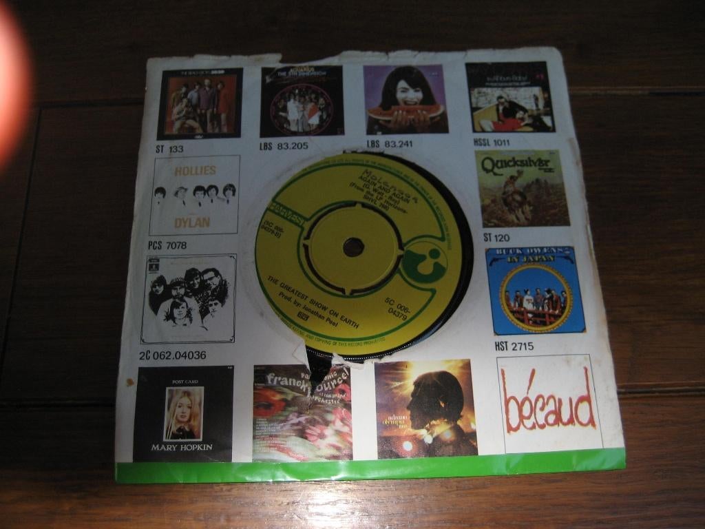 Sixties rock the greatest show on earth real cool world, Gebruikt, 7 inch, Single, Ophalen of Verzenden
